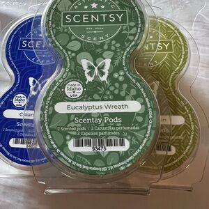 Scentsy Eucalyptus Wreath Scent Pods - Green